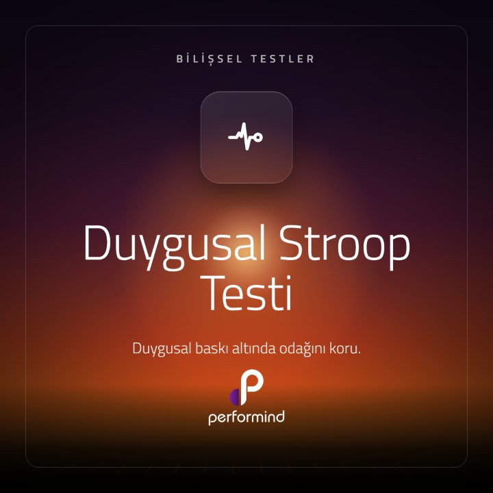 Duygusal Stroop Testi