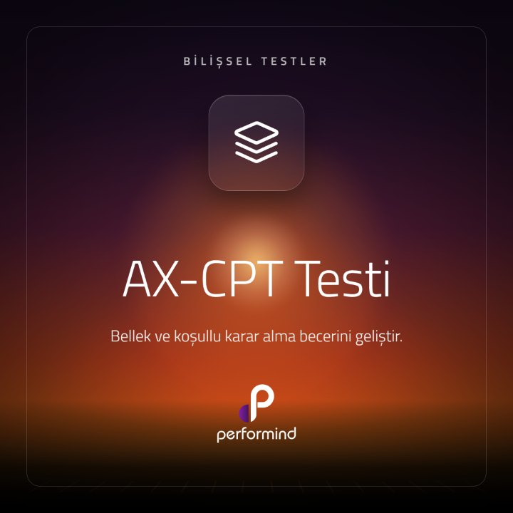 AX-CPT Testi