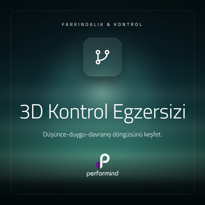 3D Kontrol Egzersizi